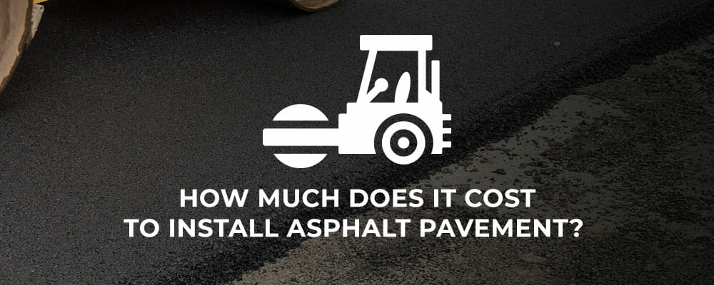 cost to install asphalt pavement