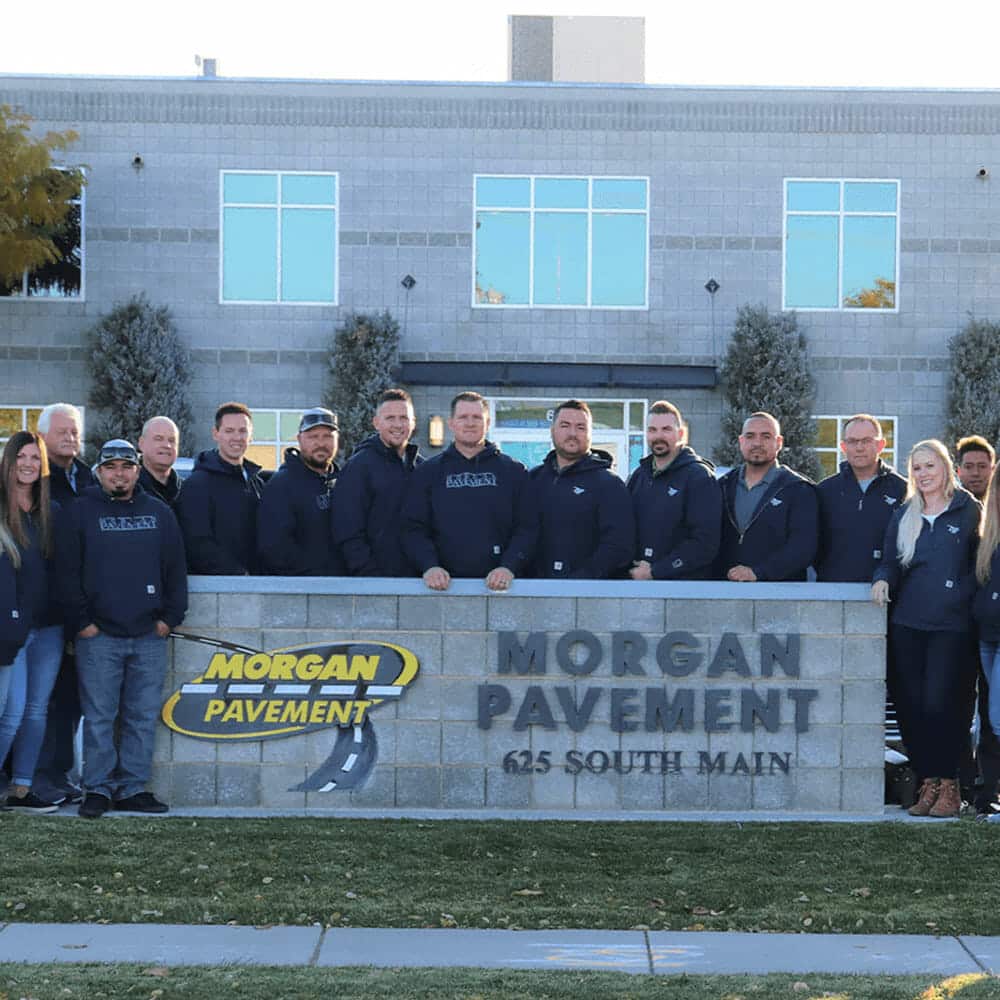 Morgan Pavement concrete team