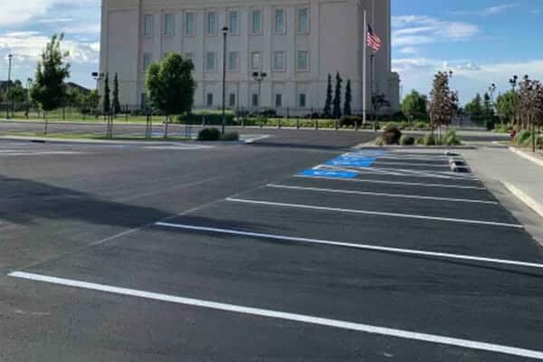 Asphalt Paving for Religious Properties - Morgan Pavement